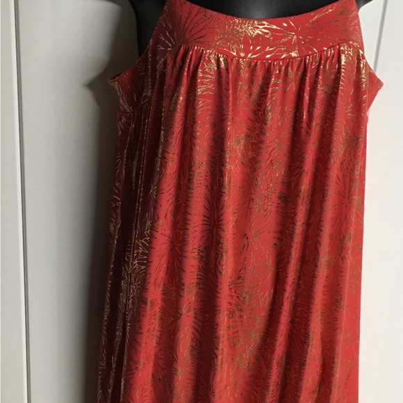 New MICHAEL Michael Kors Petite Maxi Chain Dress - Picture 3 of 6